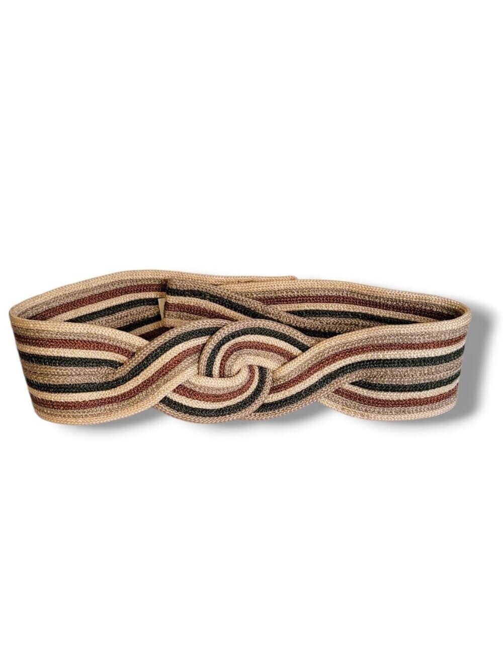 Vintage 80s Braided Belt Size Small